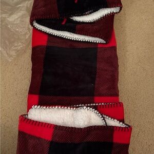 Victoria's Secret Red and Black Plaid Accessory